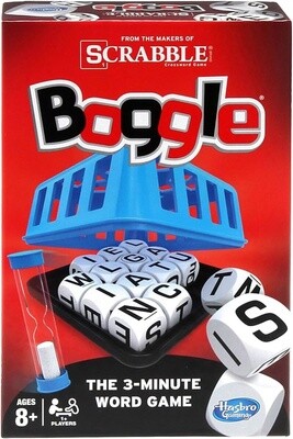 Boggle 3 Minute Word Game