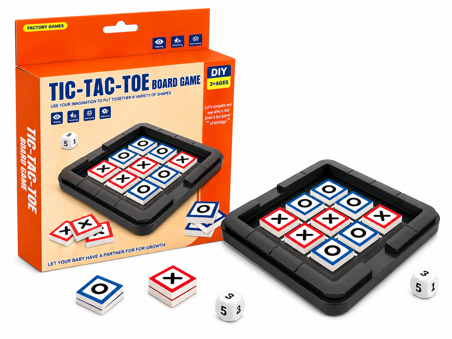 Tic Tac Toe Board Game
