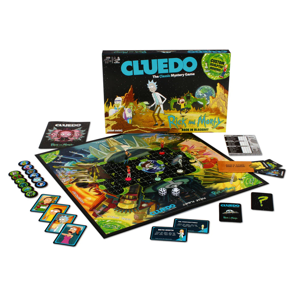 Cluedo Rick and Morty