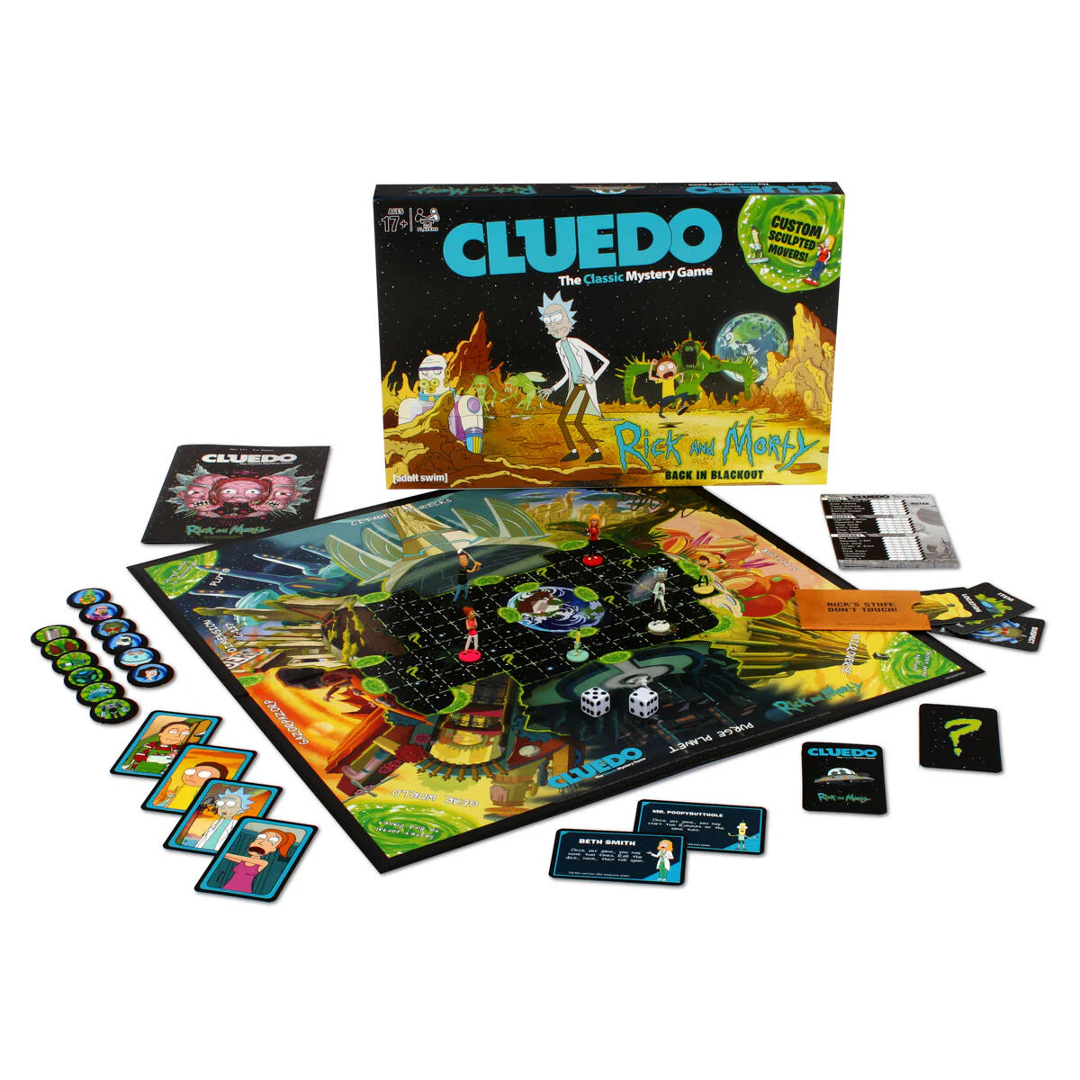 Cluedo Rick and Morty